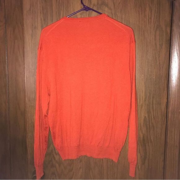 Jos A Bank Men’s 100% Italian Merino Wool Sweater V-Neck Pullover - Picture 3 of 6